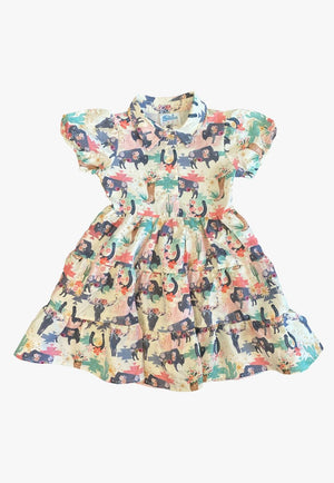 Shea Baby CLOTHING-Infants Shea Baby Wild Buffalo Dress