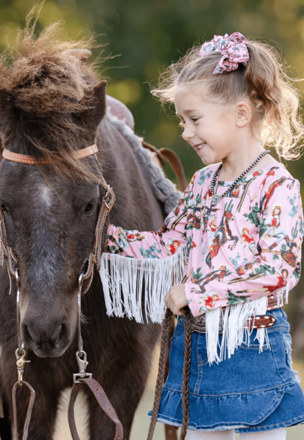 Shea Baby CLOTHING-Infants Shea Baby Wild West Fringe Top