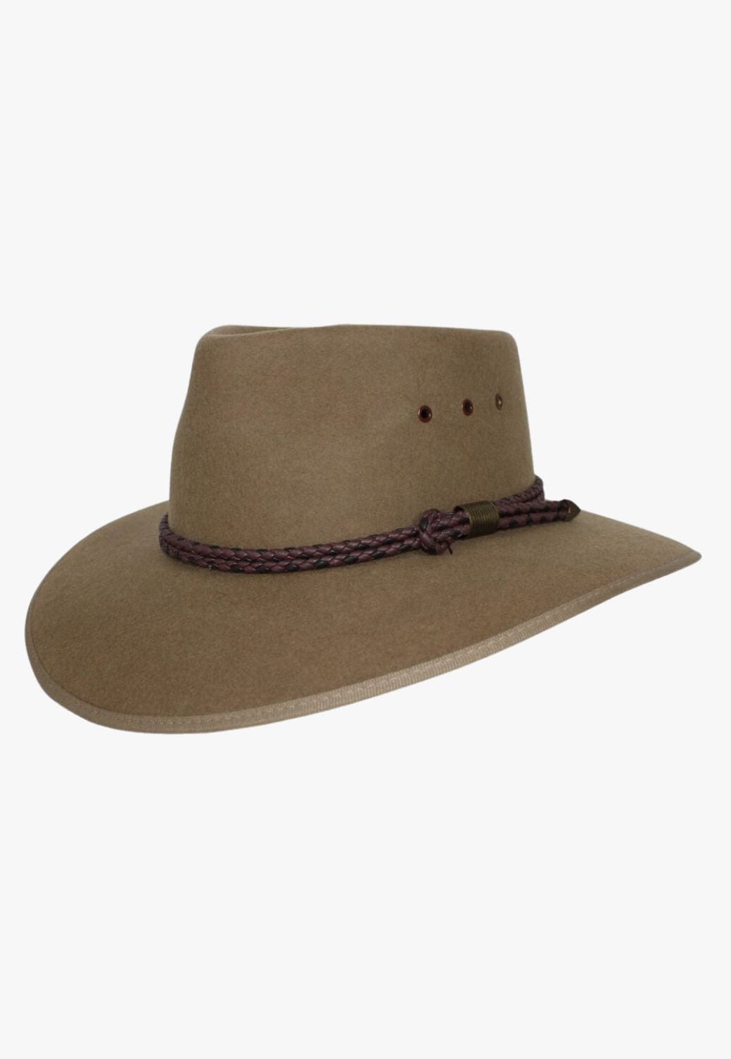 Statesman HATS - Felt Statesman Countryman Wool Riverstone