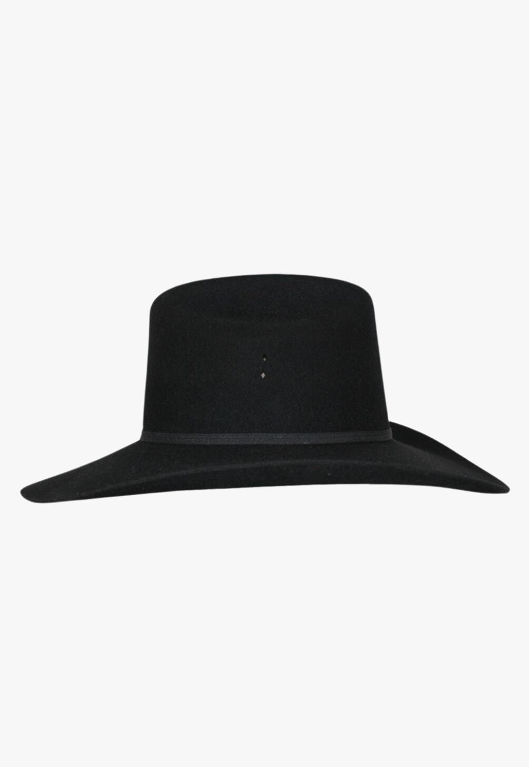 Statesman HATS - Felt Statesman Serpentine Beaver Black