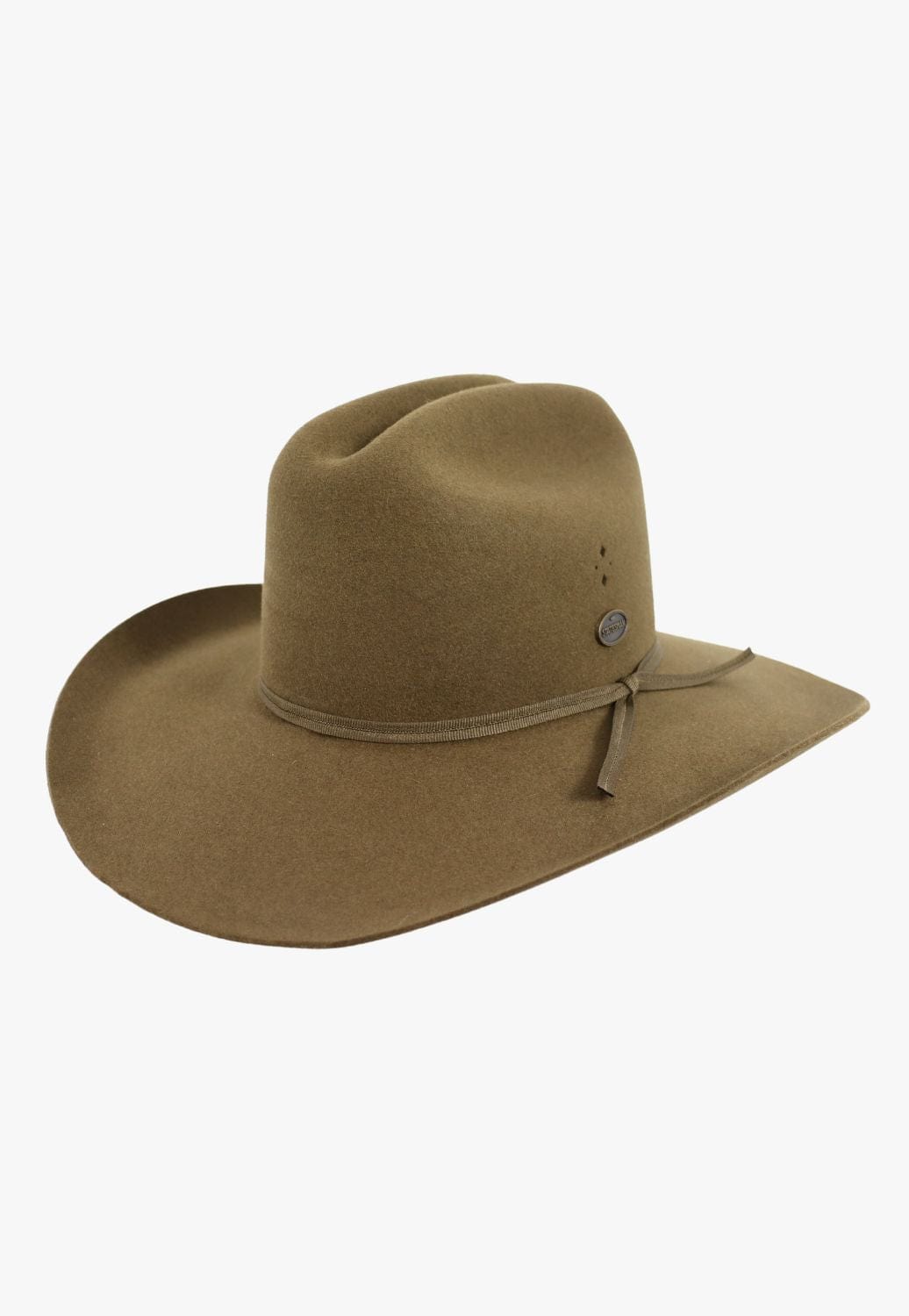 Statesman HATS - Felt Statesman Serpentine Fur Khaki