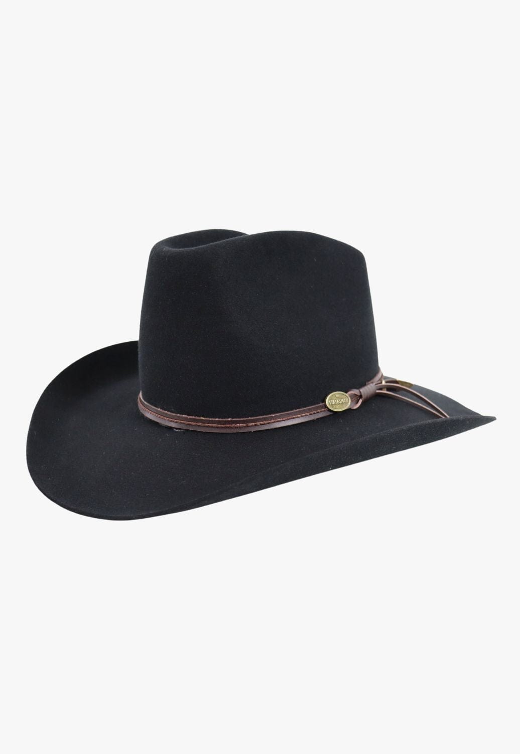 Statesman HATS - Felt Statesman Wetherby Fur Black