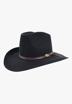 Statesman HATS - Felt Statesman Wetherby Fur Black