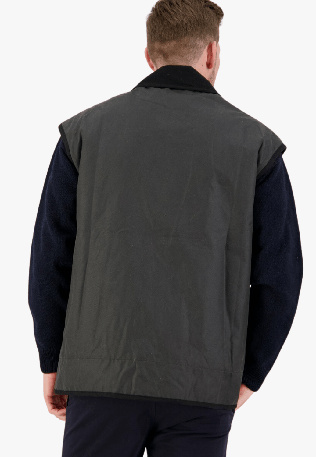 Swanndri CLOTHING-Mens Vests Foxton Vest Wool Lined