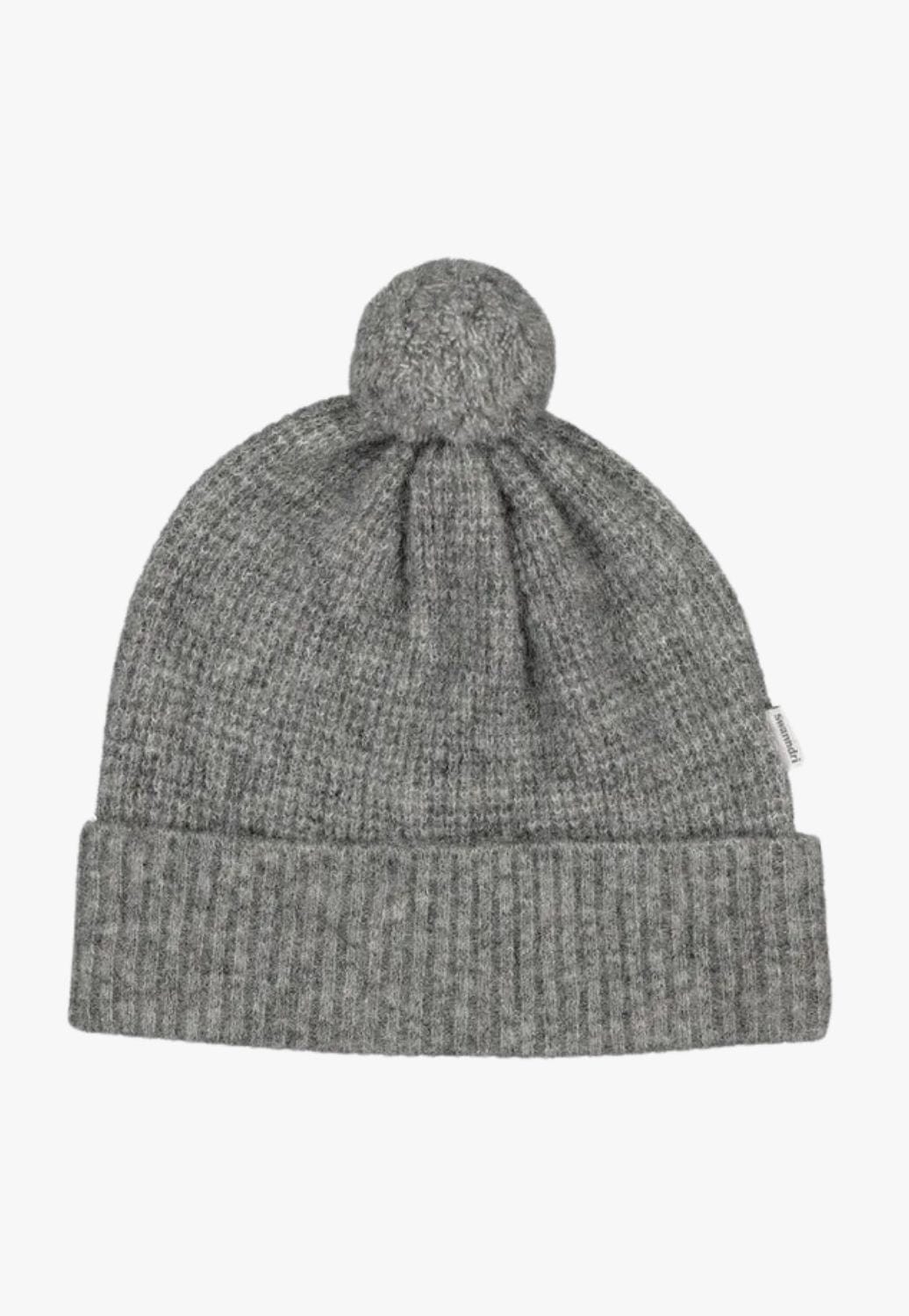 Swanndri HATS - Beanies Grey Swanndri Hutton Bobble Beanie