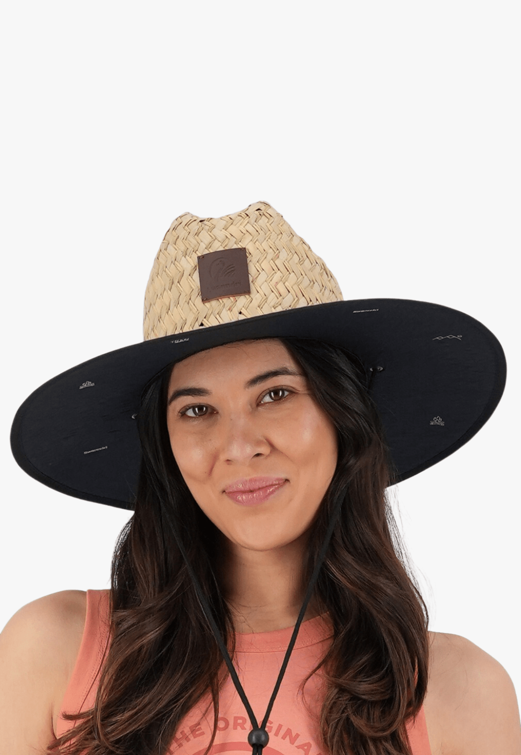 Swanndri HATS - Straw Navy/White Swanndri Whangamata Straw Hat
