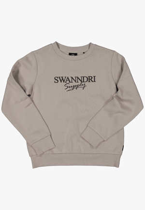 Swanndri CLOTHING-Girls Pullovers Swanndri Girls Brynford Fleece Crew