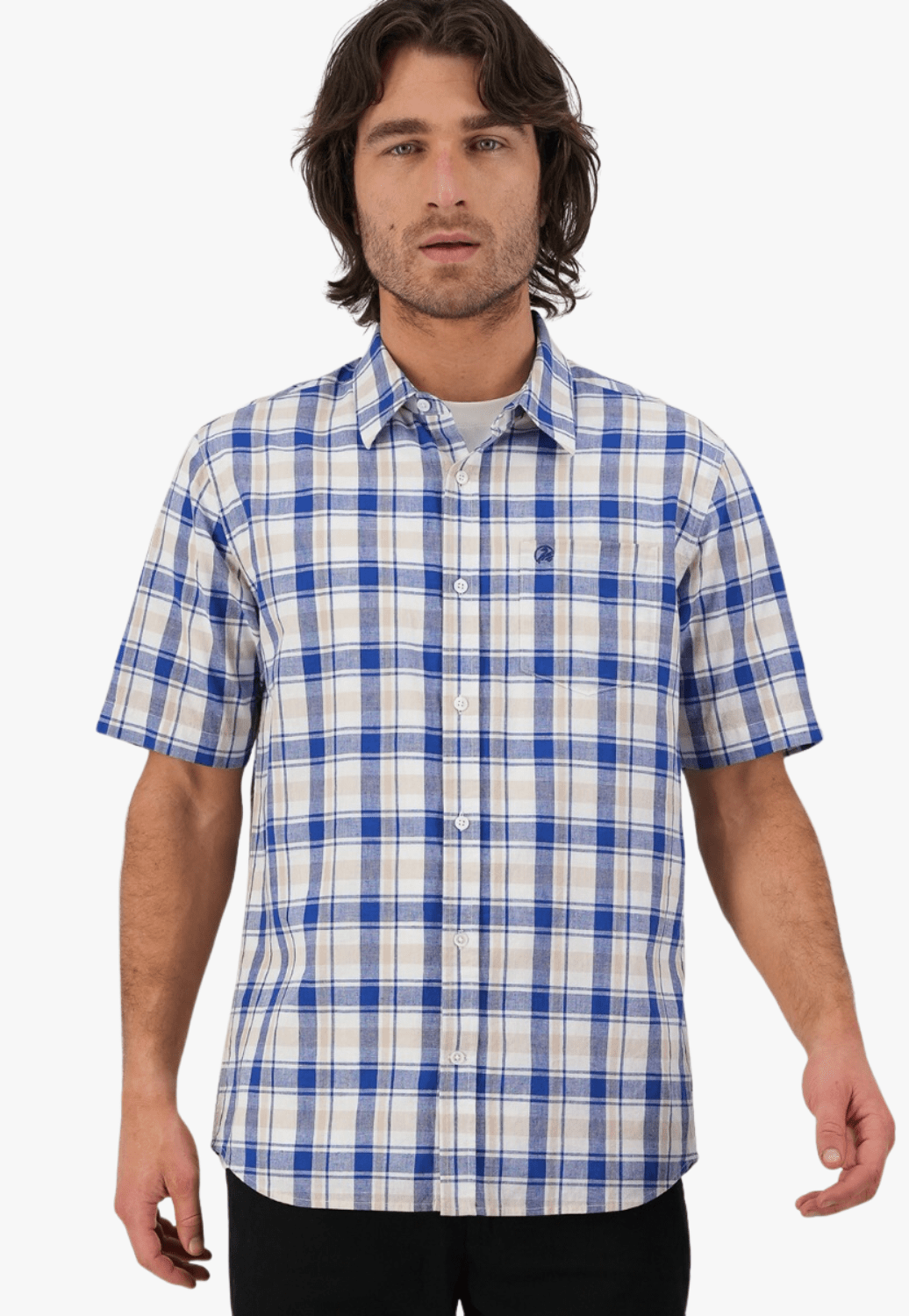 Swanndri CLOTHING-Mens Short Sleeve Shirts Swanndri Mens Coleridge Short Sleeve Shirt