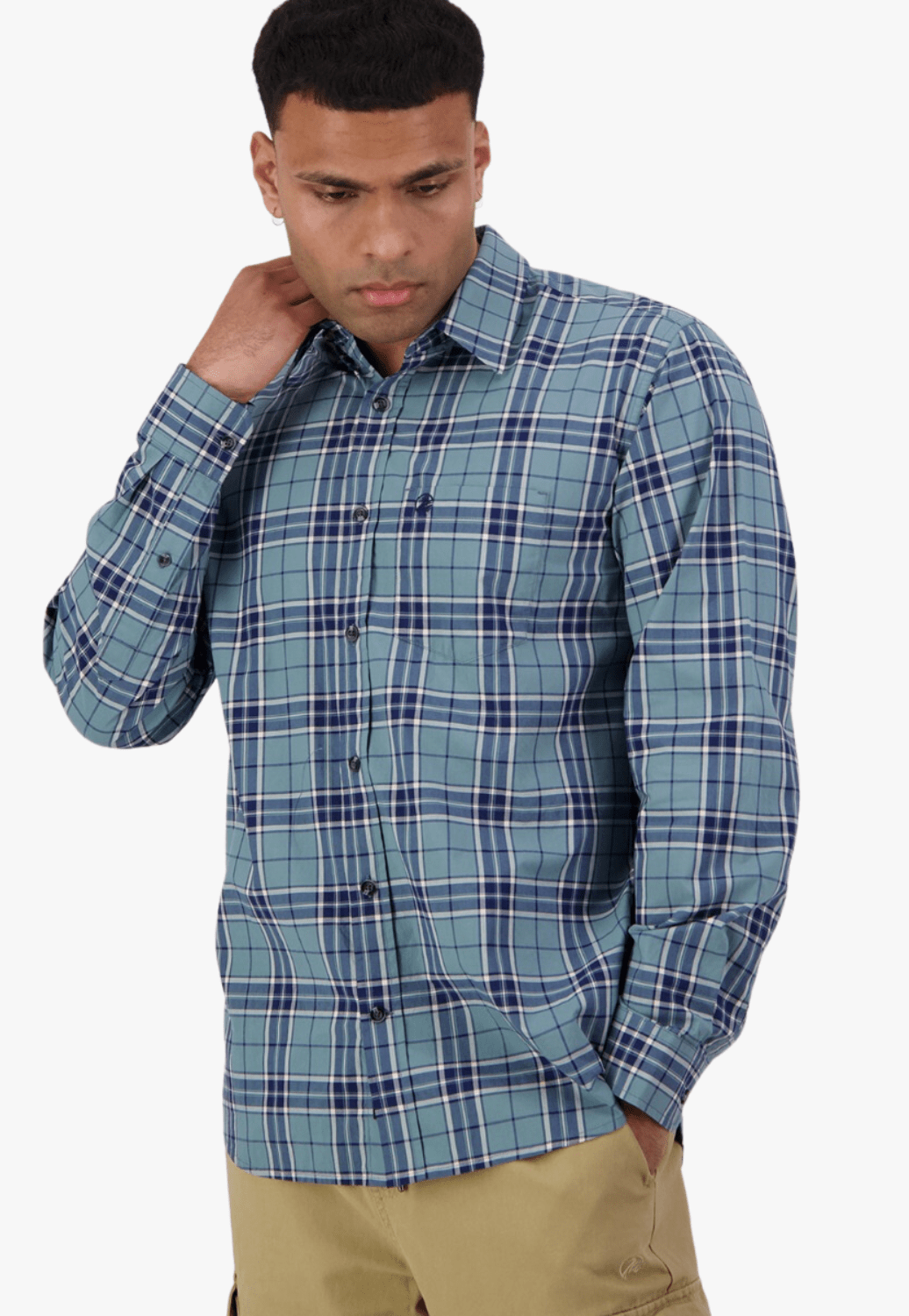 Swanndri CLOTHING-Mens Long Sleeve Shirts Swanndri Mens Glenpark Long Sleeve Shirt