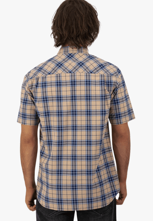 Swanndri CLOTHING-Mens Short Sleeve Shirts Swanndri Mens Grendon Short Sleeve Shirt