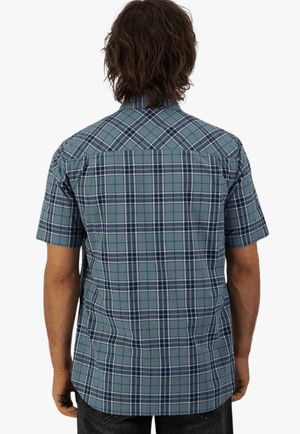 Swanndri CLOTHING-Mens Short Sleeve Shirts Swanndri Mens Grendon Short Sleeve Shirt