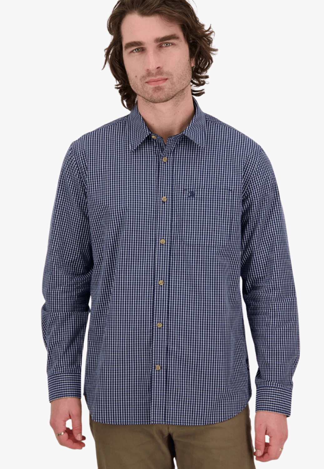 Swanndri CLOTHING-Mens Long Sleeve Shirts Swanndri Mens Marland Long Sleeve Shirt