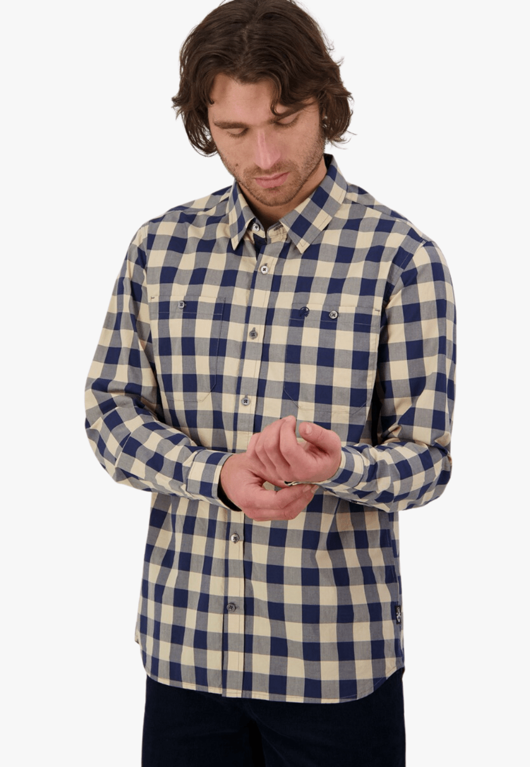 Swanndri CLOTHING-Mens Long Sleeve Shirts Swanndri Mens Matarangi Long Sleeve Shirt