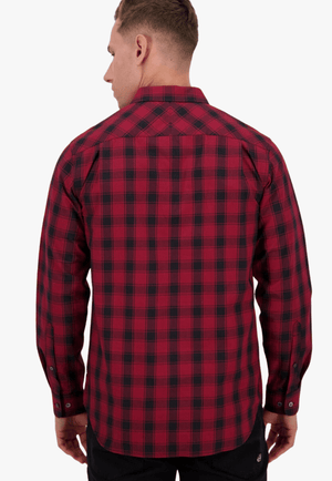 Swanndri CLOTHING-Mens Long Sleeve Shirts Swanndri Mens Stolford Long Sleeve Shirt