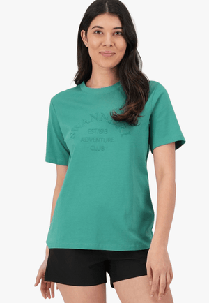 Swanndri CLOTHING-WomensT-Shirts Swanndri Womens Adventure Club T-Shirt