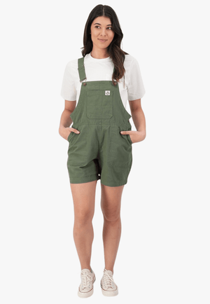 Swanndri CLOTHING-Womens General Swanndri Womens Brooklyn Short Dungarees