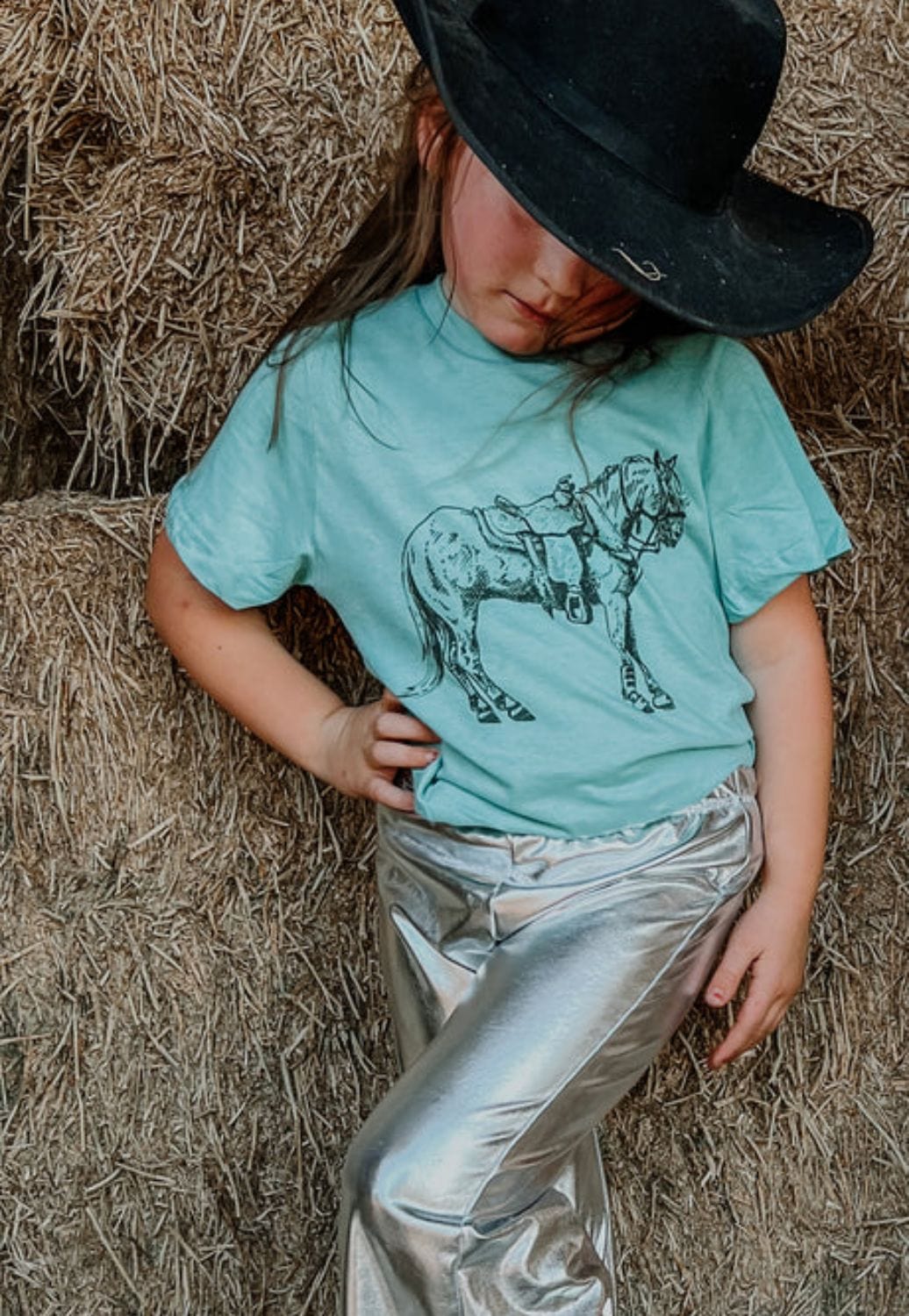 The Whole Herd CLOTHING-Girls T-Shirts The Whole Herd Kids Ol Faithful T-Shirt