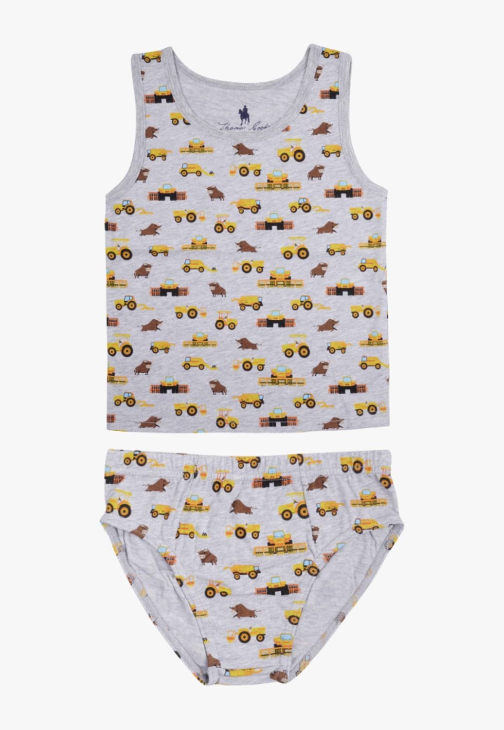 Thomas Cook CLOTHING-Boys Underwear Thomas Cook Boys Tractor Singlet & Underwear Pack