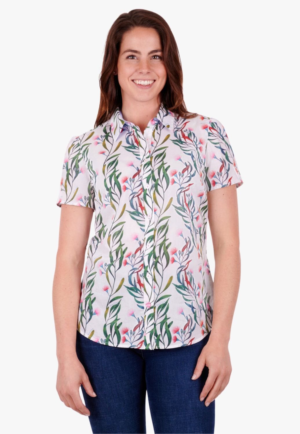 Thomas Cook CLOTHING-Womens Dress Tops / Shirts Thomas Cook Womens Katherine Short Sleeve Shirt