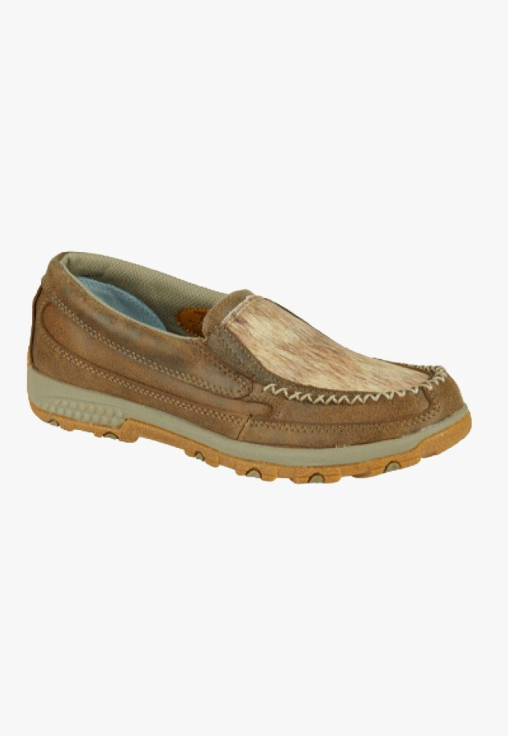 Twisted X FOOTWEAR - Womens Casual Twisted X Womens Fur Cellstretch Slip On Moc