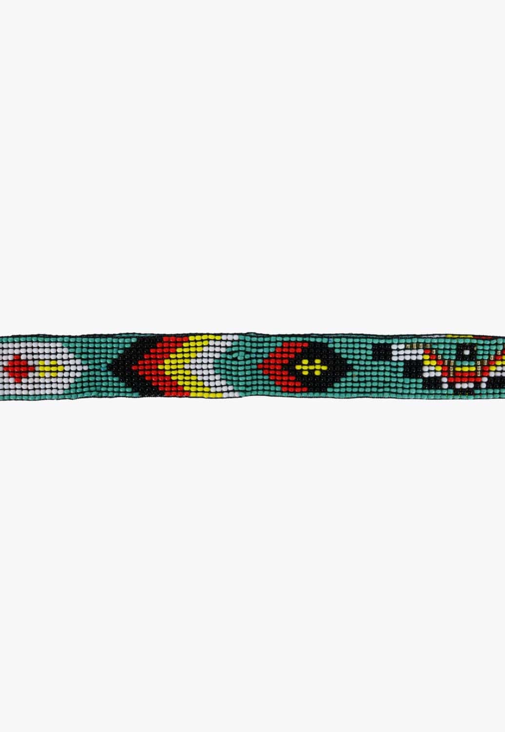 Twister ACCESSORIES-Hat Bands Multi Twister Arrow Beaded Hatband