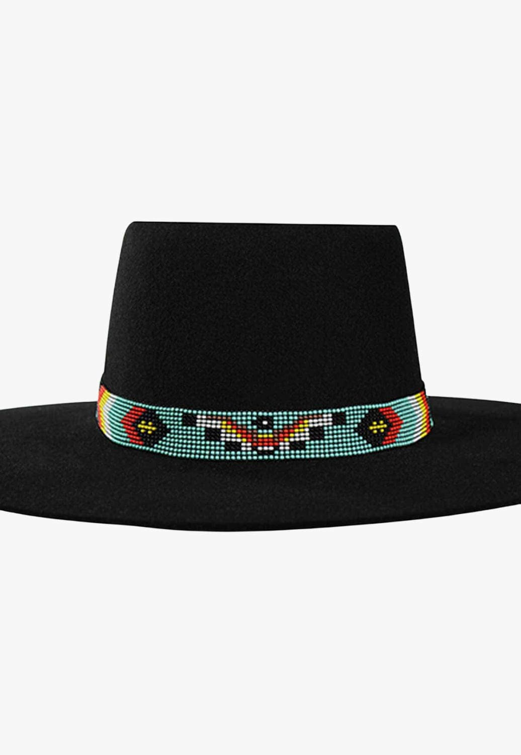 Twister ACCESSORIES-Hat Bands Multi Twister Arrow Beaded Hatband
