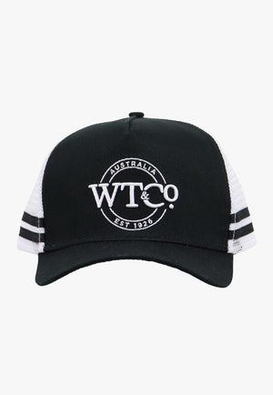 W. Titley and Co HATS - Caps Black/White W. Titley & Co Trucker Cap