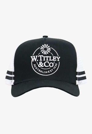 W. Titley and Co HATS - Caps Black/White W. Titley & Co Trucker Cap
