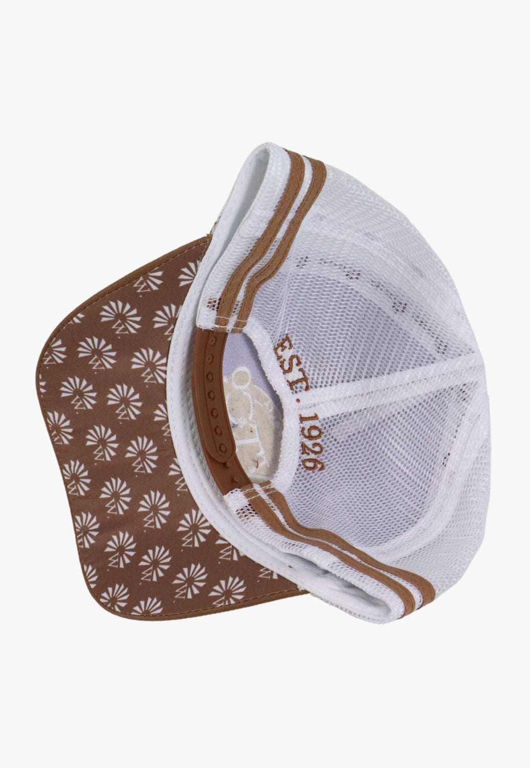W. Titley and Co HATS - Caps Brown/White W. Titley & Co Trucker Cap