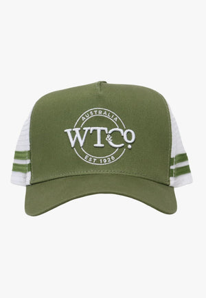W. Titley and Co HATS - Caps Khaki/White W. Titley & Co Trucker Cap