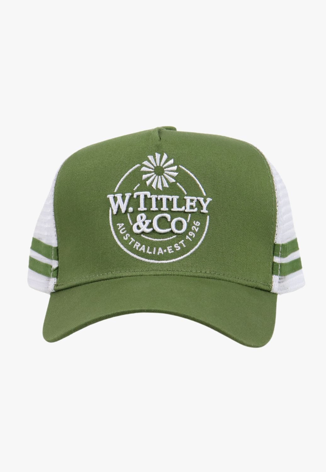 W. Titley and Co HATS - Caps Khaki/White W. Titley & Co Trucker Cap