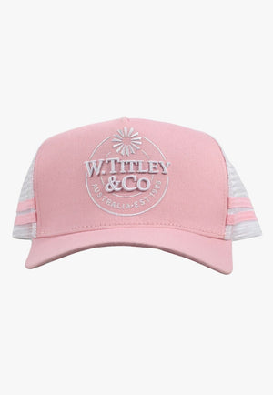 W. Titley and Co HATS - Caps OSFA / Pink W. Titley & Co Trucker Cap