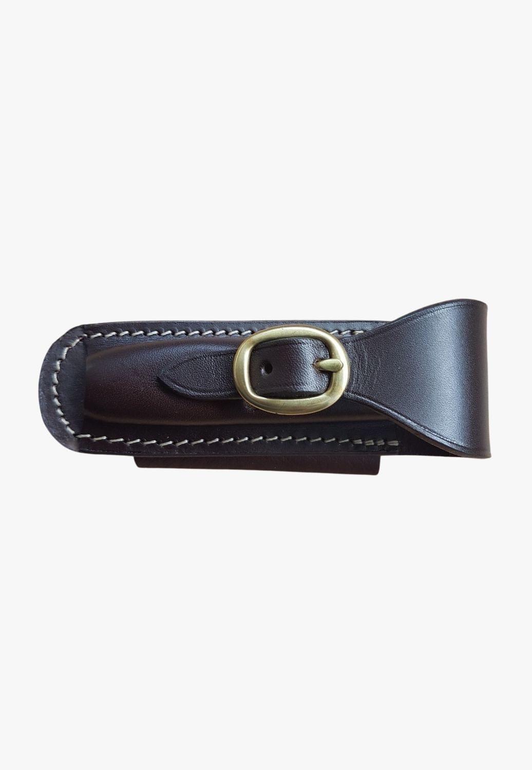 W. Titley & Co ACCESSORIES-Pocket Knives Legends Leather Knife Pouch Buckle - Horizontal
