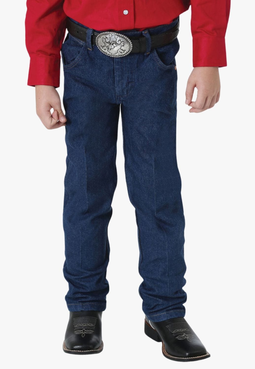 Wrangler CLOTHING-Boys Jeans Wrangler Boys Cowboy Cut Pre Washed Jean
