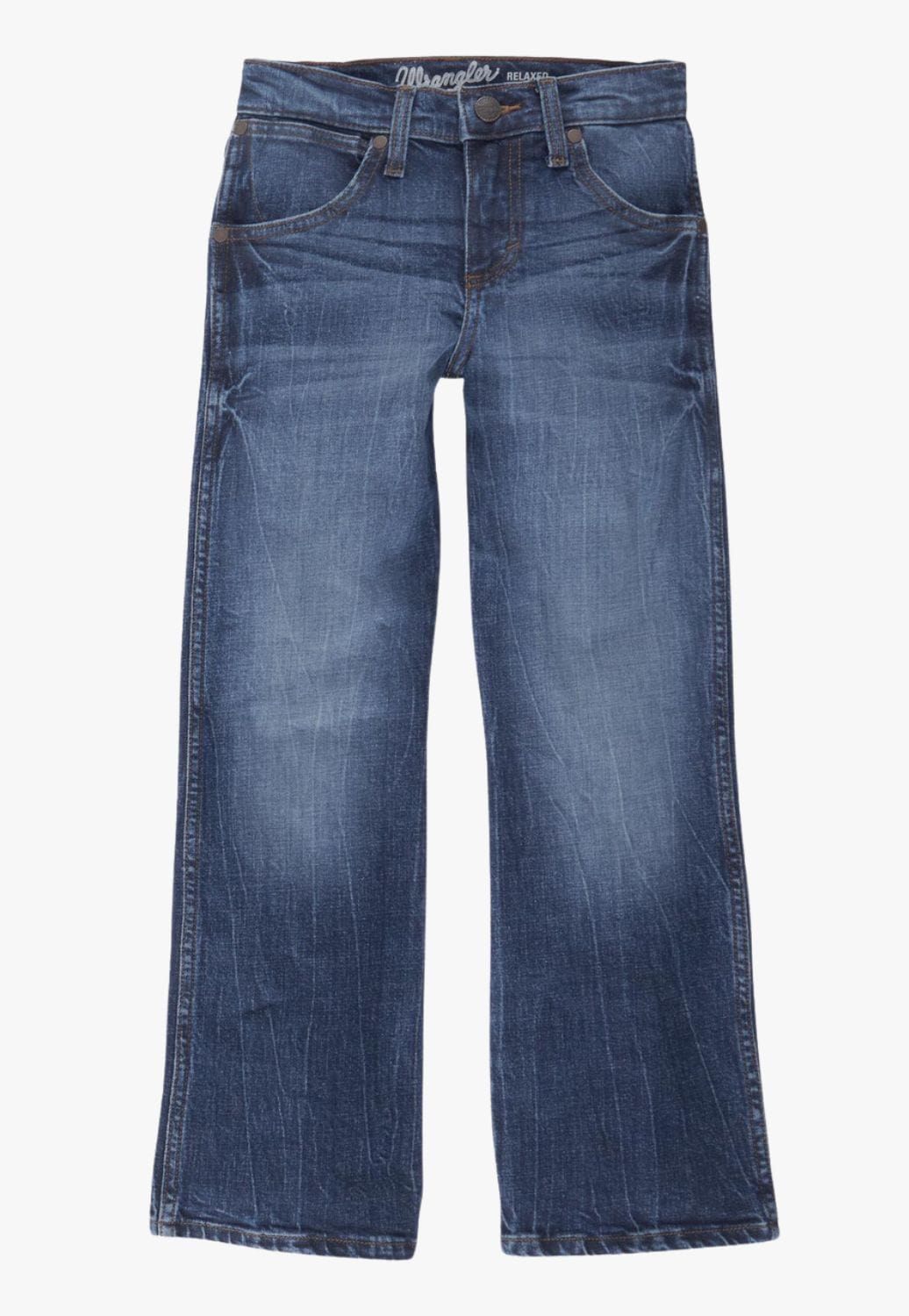 Wrangler CLOTHING-Boys Jeans Wrangler Boys Slim Fit Relaxed Boot Cut Jean