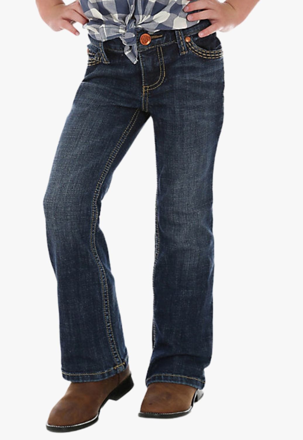 Wrangler CLOTHING-Girls Jeans Wrangler Girls Retro Slim Bootcut Jean
