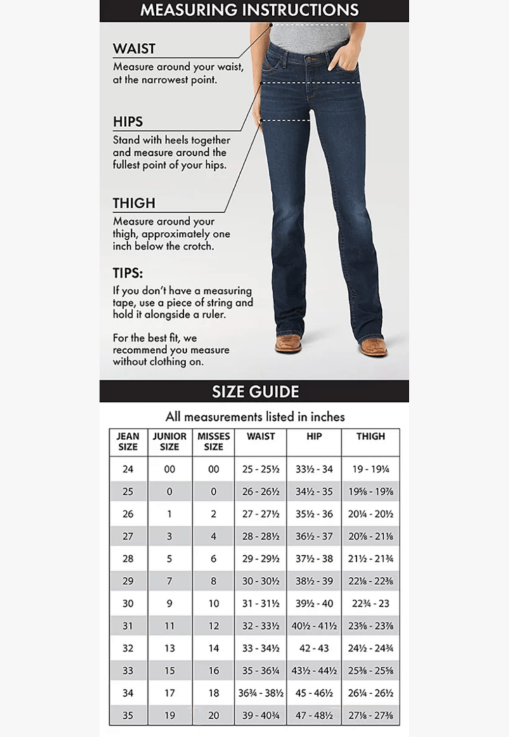 Wrangler CLOTHING-Womens Jeans Wrangler Womens Cowboy Cut Slim Fit Jean