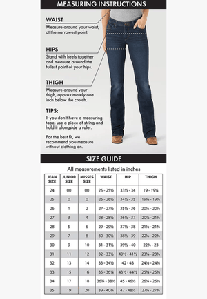 Wrangler CLOTHING-Womens Jeans Wrangler Womens Cowboy Cut Slim Fit Jean