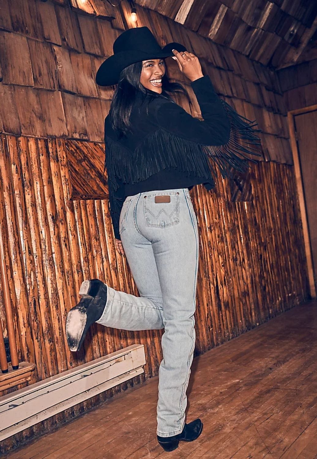 Wrangler CLOTHING-Womens Jeans Wrangler Womens Cowboy Cut Slim Fit Jean