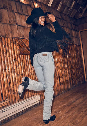 Wrangler CLOTHING-Womens Jeans Wrangler Womens Cowboy Cut Slim Fit Jean