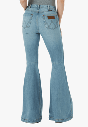 Wrangler CLOTHING-Womens Jeans Wrangler Womens Helen High Rise Trumpet Flare Jean