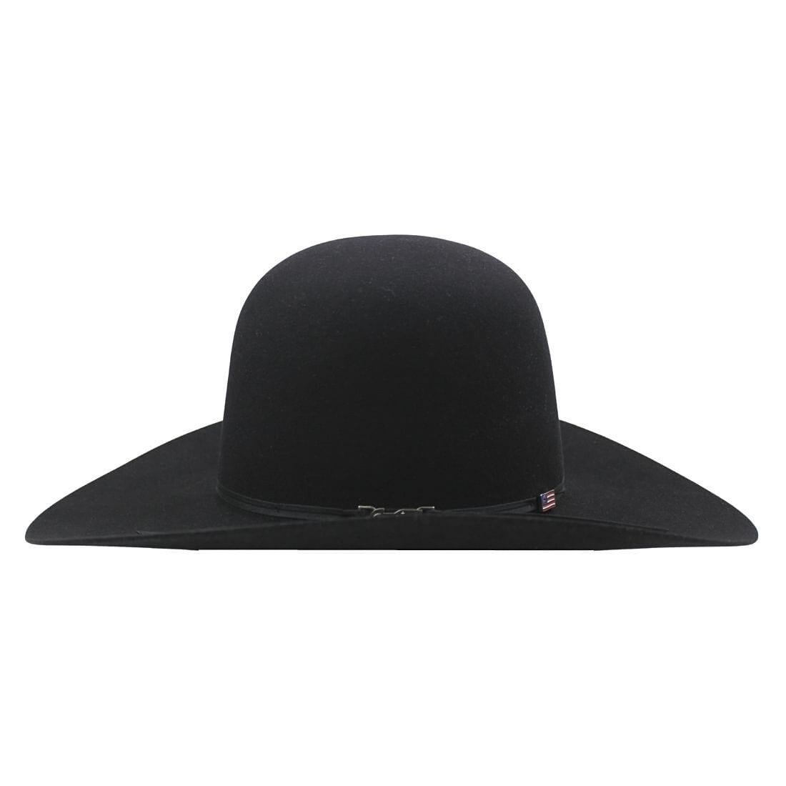 American Hat Company HATS - Felt 58 / Black American Hat 6X Open Crown Hat Ribbon Band