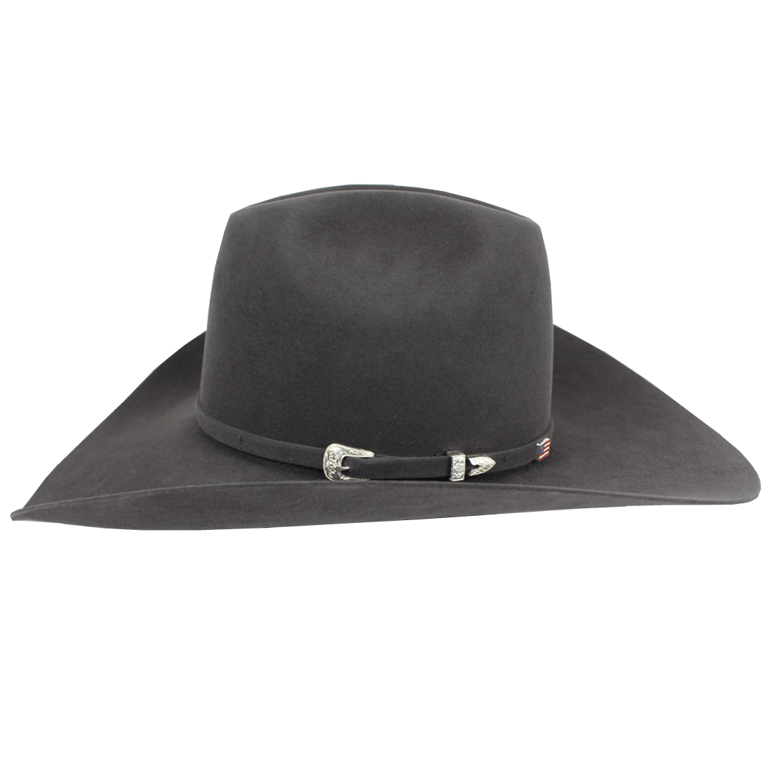 American Hat Company HATS - Felt American Hat 10X MIN Crown Hat Self Band