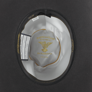 American Hat Company HATS - Felt American Hat 7X CHL Crown Hat Self Band