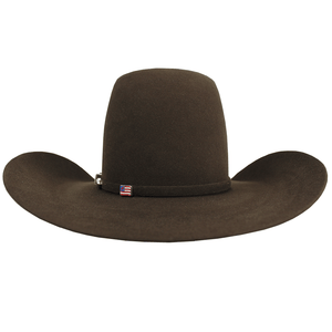 American Hat Company HATS - Felt American Hat 7X CHL Crown Hat Self Band