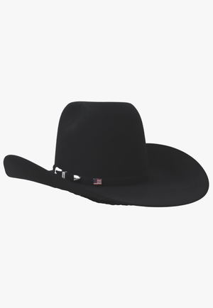 American Hat Company HATS - Felt American Hat 7X CHL Crown Hat Self Band