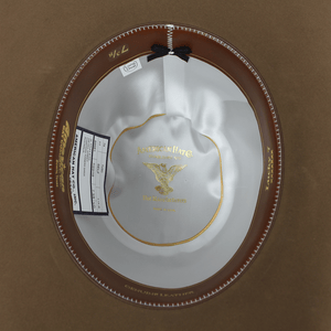 American Hat Company HATS - Felt American Hat 7X Open Crown Hat Self Band