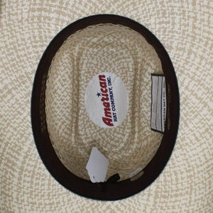 American Hat Company HATS - Straw American Hat Tuff Cooper Straw Hat S-UN Crown