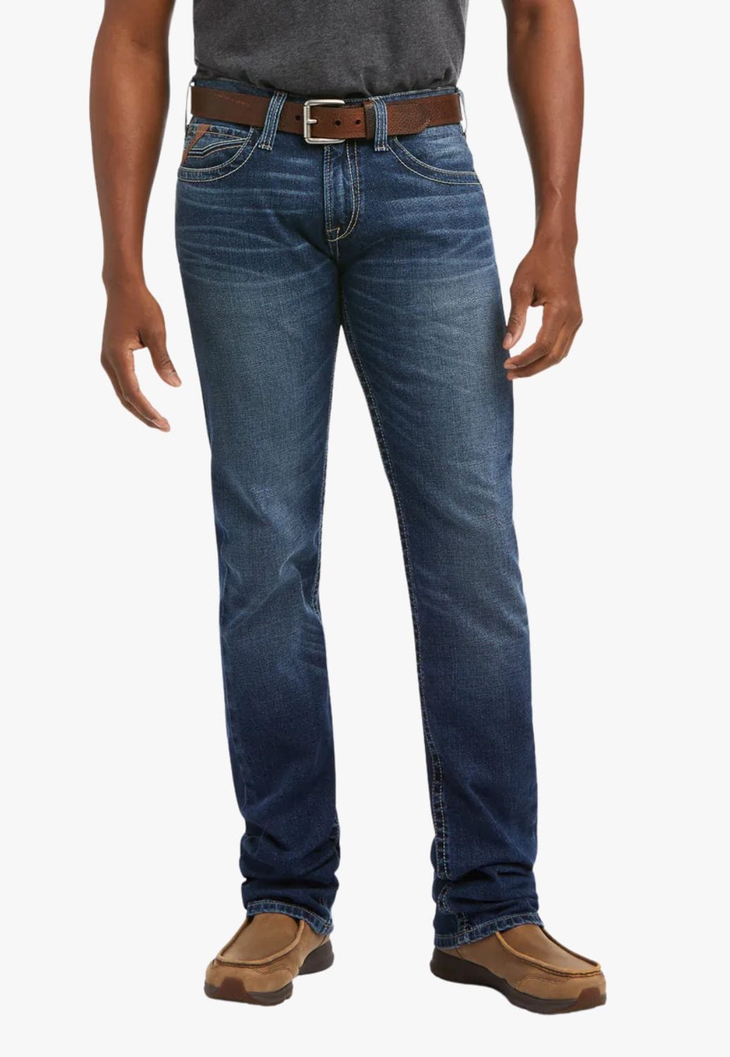 Ariat CLOTHING-Mens Jeans Aiat Mens M7 Rocker Straight Leg Stretch Jean