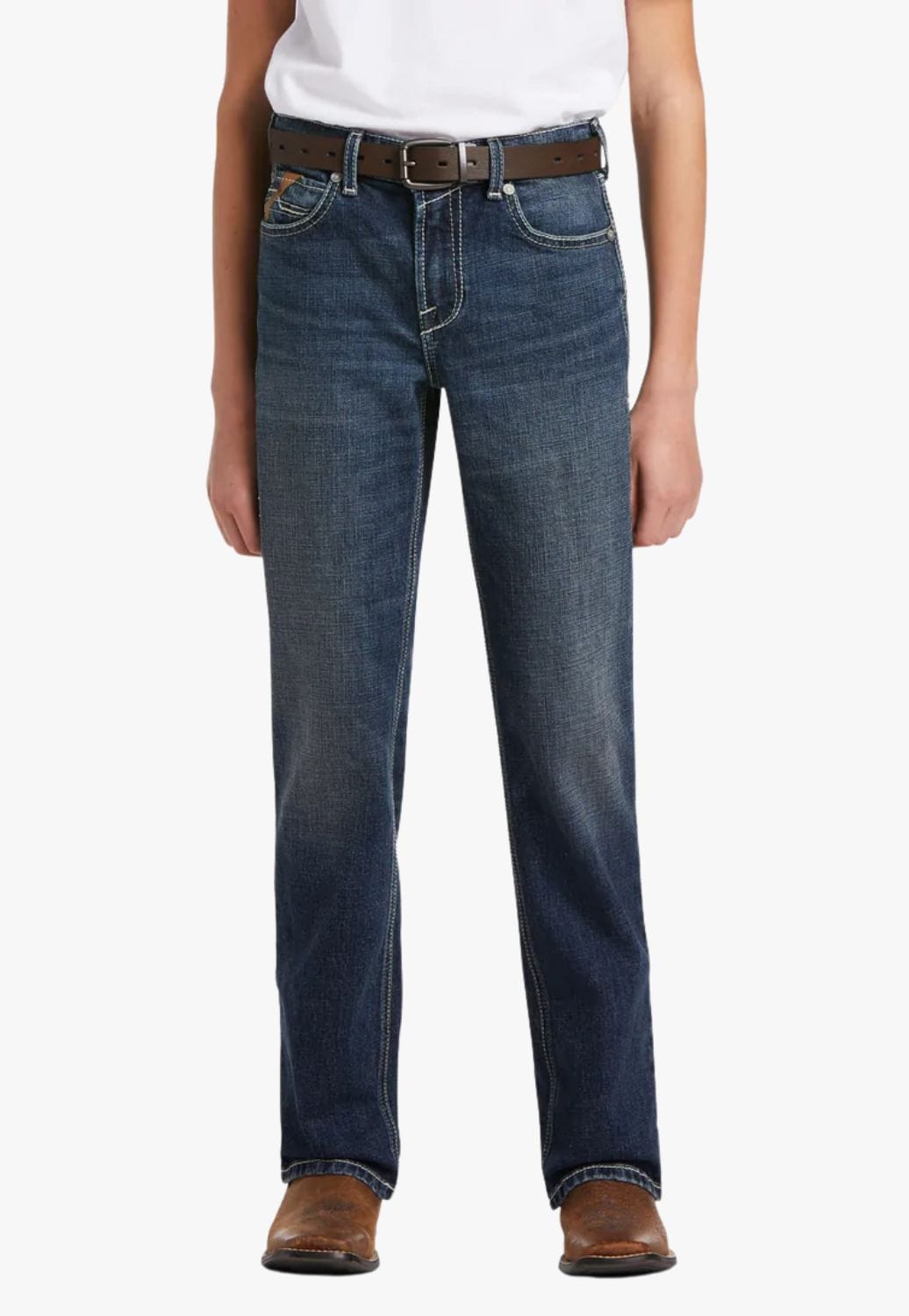 Ariat CLOTHING-Boys Jeans Ariat Boys B4 Relaxed Boot Cut Jean